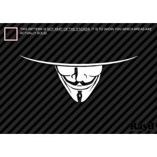 (2x) V for Vendetta   Alan Moore Lloyd   Sticker   Decal