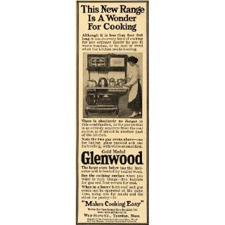 1917 Ad Gold Medal Weir Glenwood Cooking Range WWI