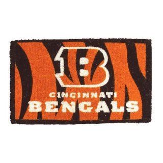 18x30Welcome Mat Bleached Cincinnati Bengals Everything