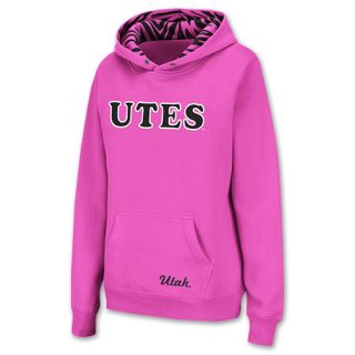 Utah Utes NCAA Womens Hoodie Pink