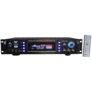 3000W Home Theater Digital Stereo Receiver Pre Amp Power Amplifier