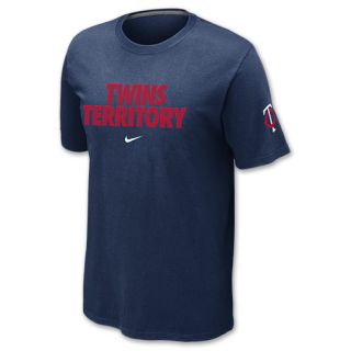 Nike MLB Minnesota Twins Mens Tee Shirt Navy