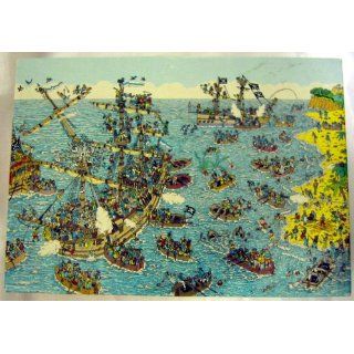Wheres Waldo Being A Pirate 100 Piece Jigsaw Puzzle Toys