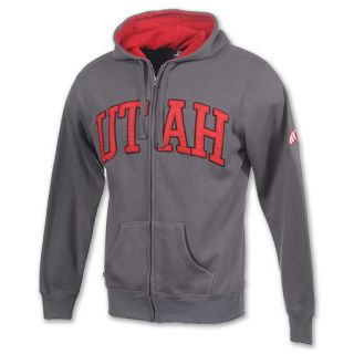 Utah Utes NCAA Mens Hooded Full Zip Sweatshirt