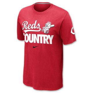 Mens Nike Local MLB Cincinnati Reds T Shirt RED