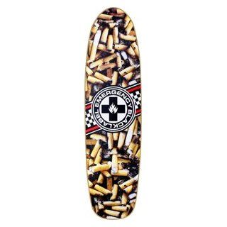 Black Label Cancer Stick Ripper Skateboard Deck   8.0