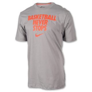 Mens Nike Basketball Never Stops Tee Shirt Sport