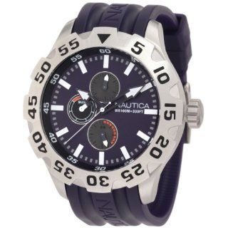 Nautica Mens N15606G BFD 100 Multifunction Watch Watches 
