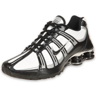 Nike Mens Shox Turbo SI Running Shoe White/Black