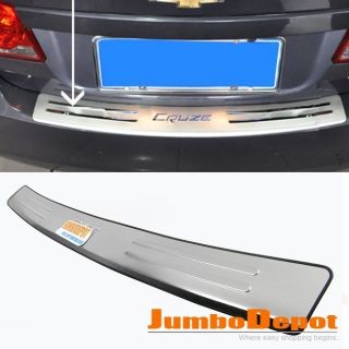  Trunk Bumper Protector Stainless Steel Plate for Honda Fit Jazz