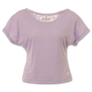 Colosseum Dolman Womens Tee Shirt Lavender