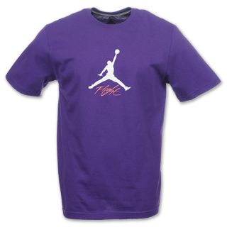 Jordan Jumpman Flight Mens Tee Shirt Club Purple
