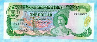 British Honduras Belize 1 Dollar 1980 P38 CU