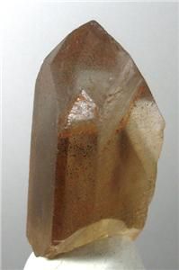HONEY CITRINE quartz w/PHANTOM ~Zambian crystal point healing reiki