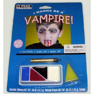 I Wanna Be A Vampire Halloween Makeup Kit Toys & Games
