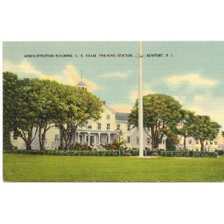 1940s Vintage Postcard Administration Building   U.S
