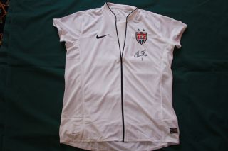 Hope Solo Signed Nike Team USA Soccer Jersey Seattle Sounders Olympics