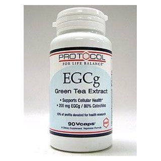 egcg green tea extract 90 vcaps by protocol for life