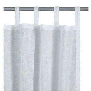 Ikea Wilma White Sheer Tab Top Curtains Pair Everything