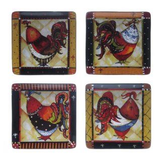 Certified International Rio Rooster 10 1/4 Inch Square