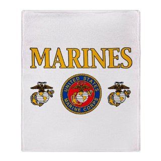 Stadium Throw Blanket Marines United States Marine Corps