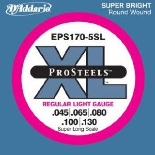 DAddario ProSteel EPS170 5SL, 5 String, Light, Super Long