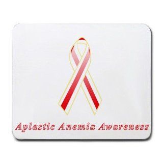 Aplastic Anemia Awareness Ribbon Mouse Pad: Office