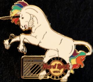 Hard Rock Cafe Destin 10 Gay Pride Unicorn Rainbow Pin
