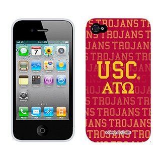 USC Alpha Tau Omega Trojans on AT&T iPhone 4 Case by