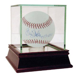 Autographed Graig Nettles Baseball   with 77 78 WSC