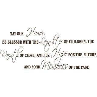 May Our Home Be Blessed Wall Quote, Wall Decor, Wall Art