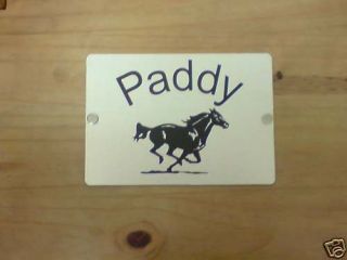Horse Stable Door House Name Plaques Signs