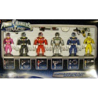Power Rangers in Space Astro Pack Red Black Blue Yellow