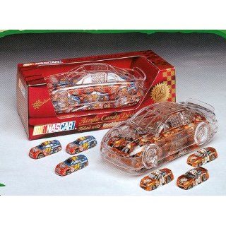 Nascar Collectible Candy Dish with Solid Milk Chocolate Cars (8 Oz