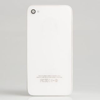 White Back Housing Cover Glass Assembly Bezel Frame for iPhone 4S 4GS