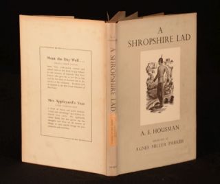 1940 A Shropshire Lad A E Housman Engravings by Agnes Miller Parker
