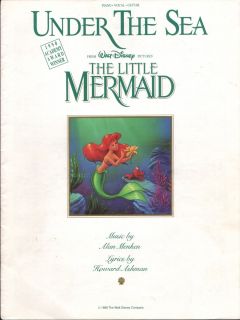  film the little mermaid 1989 music alan menken howard ashman cover