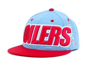 Houston Oilers Hat Cap NFL Mitchell Ness Fitted 7 1 2