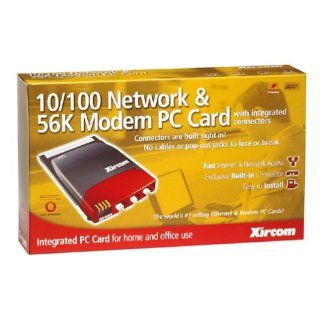 XIRCOM XEM5600 10/100 Network and 56K Modem PC Card With