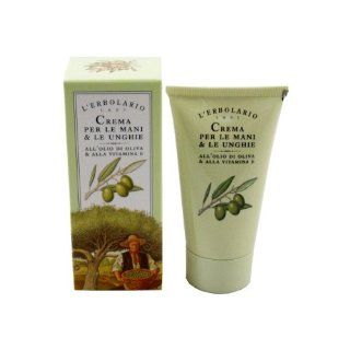 Hand and Nail Cream with Olive Oil, Shea Butter & Vitamin