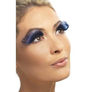 Lets Party By Smiffys Very Long Blue Eyelashes / Blue