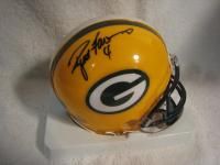 Brett Favre Signed Green Bay Packers Mini Helmet Awesome L K