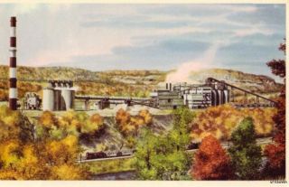 Pitts Lake Erie RR Howard Fogg Painting Crescentdale PA