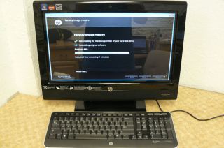 HP Touchsmart 310 1020 All In One Desktop 750gb 4gb AMD Athalon II X2