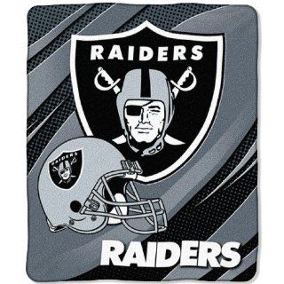 Oakland Raiders NFL Style 50x 60 Imprint Micro Raschel