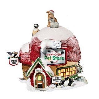 Department 56 North Pole Xmas Critters Pet Store Home