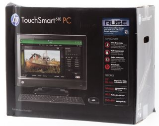 HP Touchsmar 610 PC with Reclining Touchscreen