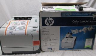 As Is HP CP2025n Color Computer LaserJet Printer White