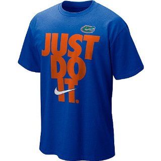 Florida Gators Nike Royal Just Do It T Shirt Clothing