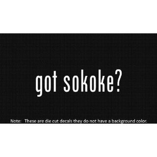 (2x) Got Sokoke   Decal   Die Cut   Vinyl 